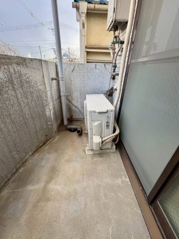 スカイ都島のバルコニー
