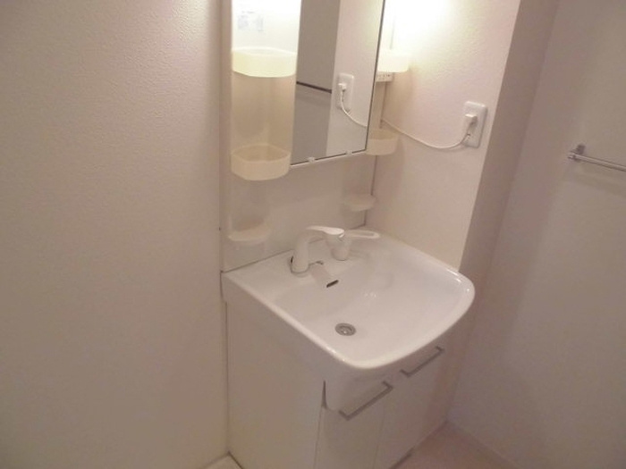 ソレーユの洗面所