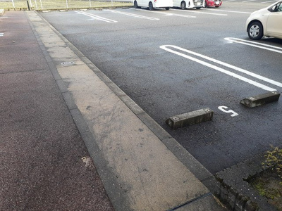 【駐車場】 | サンパティ砺波Ａ