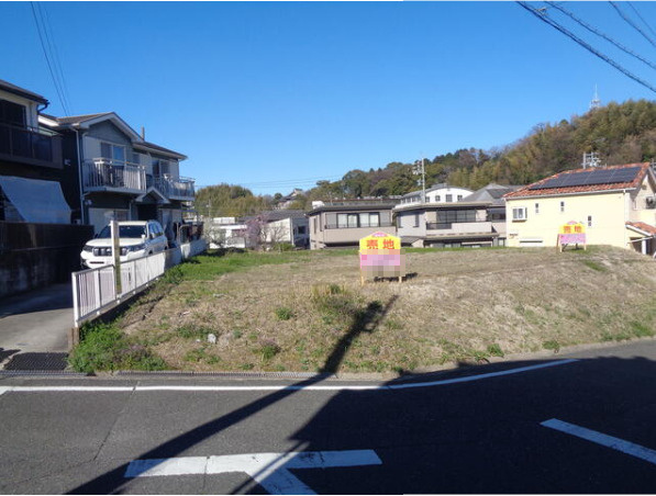 知多市 にしの台２丁目　売り土地の外観|外観です
