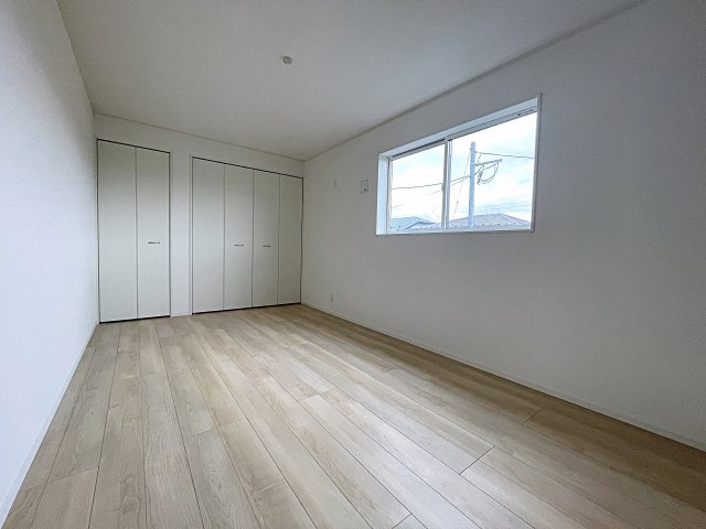 新築戸建・新築建売　会津若松市館馬町第4　小金井小・第四中の洋室