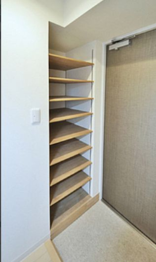 森下ツインキャッスルＮ棟の玄関|同建物別部屋参考写真