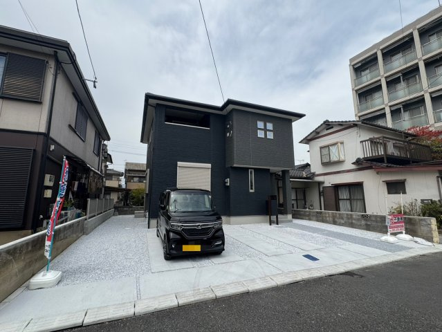 ーSUN COURT－サンコートー小倉南区朽網西1丁目　【小倉南区　新築戸建て】の外観|スタイリッシュな外観です【小倉南区　新築戸建て】