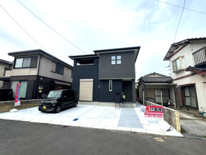 ーSUN COURT－サンコートー小倉南区朽網西1丁目　【小倉南区　新築戸建て】の外観|飽きのこない外観が魅力♪【小倉南区　新築戸建て】