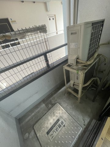 サンハイツ弐番館のバルコニー
