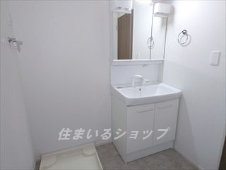 安芸高田市吉田町常友のアパートの洗面所|シャンプードレッサー