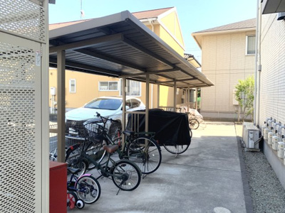 【その他共用部分】 | エザンス曙 | 屋根付き駐輪場