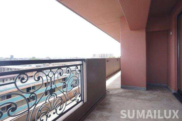 シティライフ西原のバルコニー