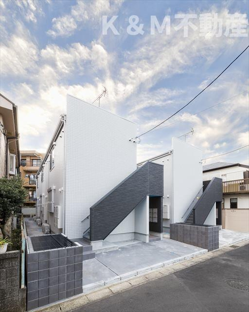 Ｓｕｍｍｅｒ　Ｃｌｕｂ　柏の外観|デザイナーズ　敷地内ごみ置き場 