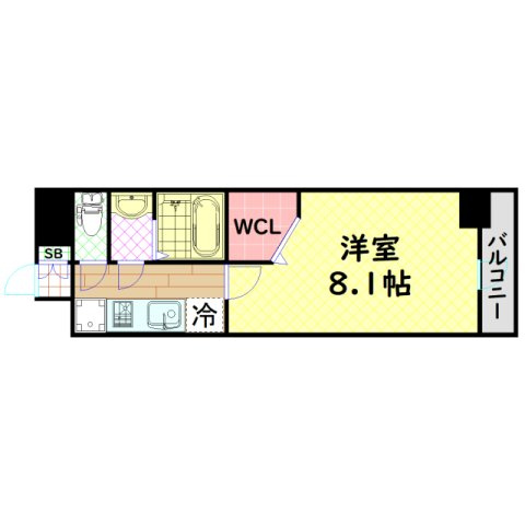【間取り】 | ミラージュパレス大阪PROSPER