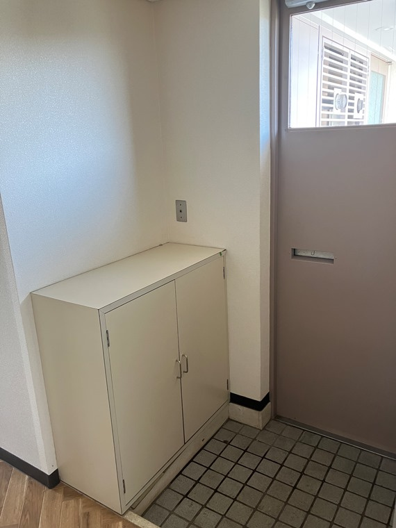 聖蹟桜ヶ丘ガーデンホームの玄関