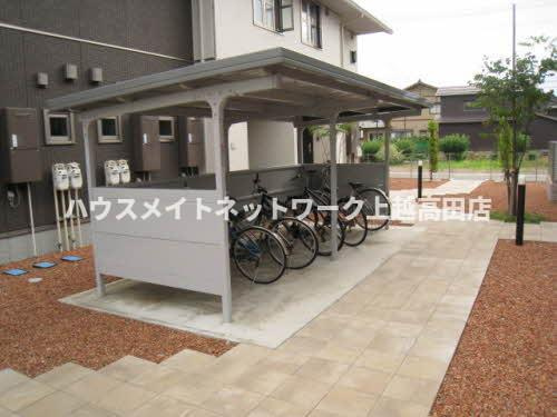 リジェールのその他共用部分|駐輪場
