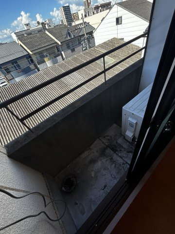 コーポ南加賀屋のバルコニー