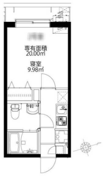 スカイヒルズ春日部の間取り