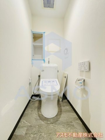 【トイレ】 | レジディア西天満 | 同マンション別部屋　参考写真