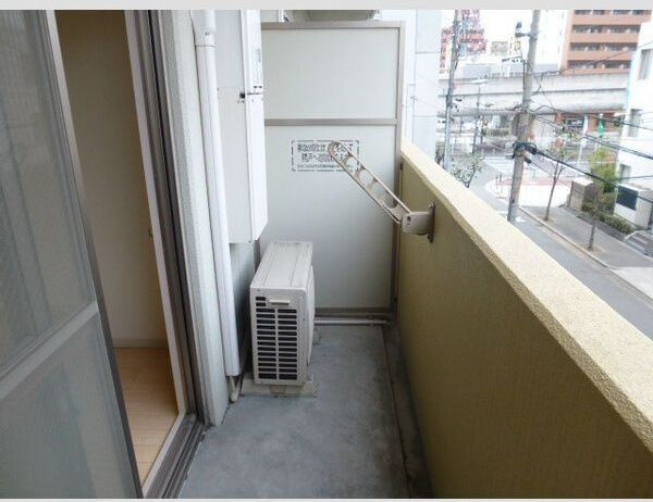 ビヤンポートのバルコニー