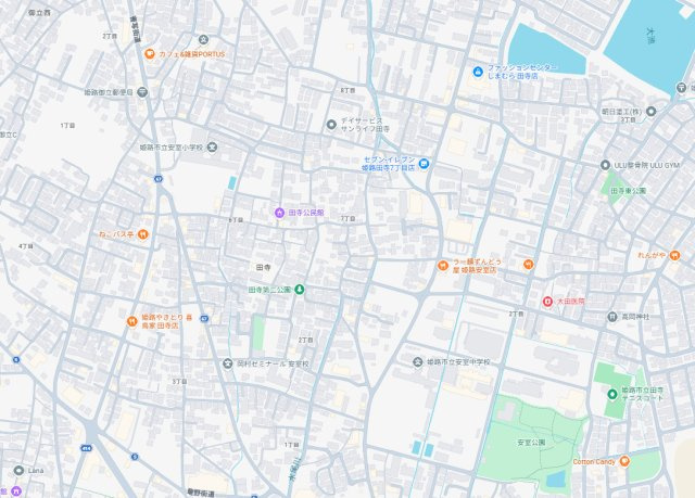 姫路市田寺　第4期　新築一戸建ての地図