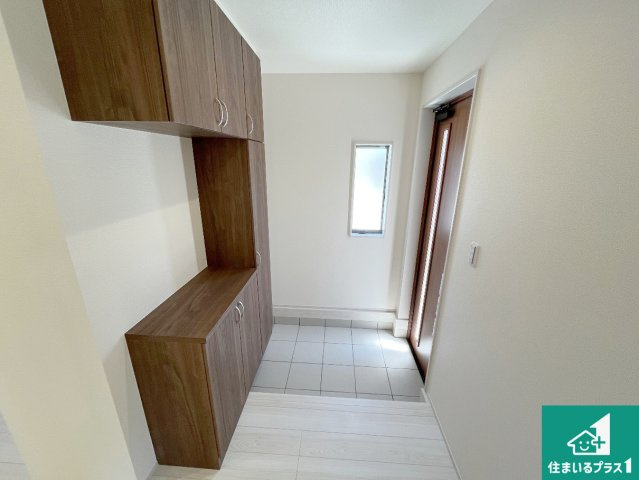 姫路市田寺　第4期　新築一戸建ての外観|周辺は落ち着いた街並みの住宅地！子育てがしやすい住環境です！まだ未完成ですが、現地でしかわからない事もございます。是非一度ご覧ください。