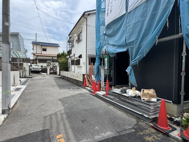 神戸市垂水区千代が丘1丁目新築戸建の前面道路含む現地写真|2026年06月28日撮影
