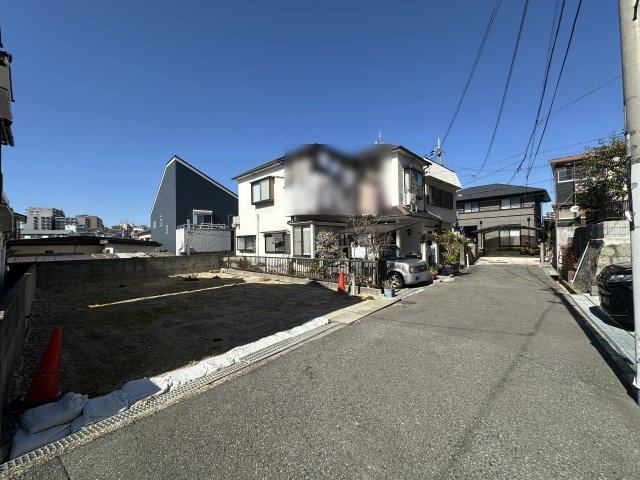 神戸市垂水区千代が丘1丁目新築戸建の前面道路含む現地写真|2026年2月17日撮影