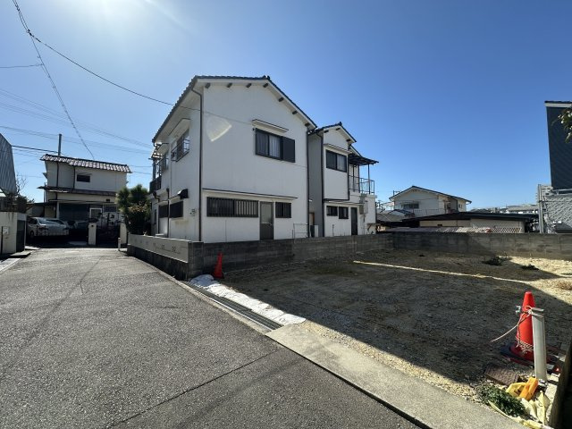 神戸市垂水区千代が丘1丁目新築戸建の前面道路含む現地写真