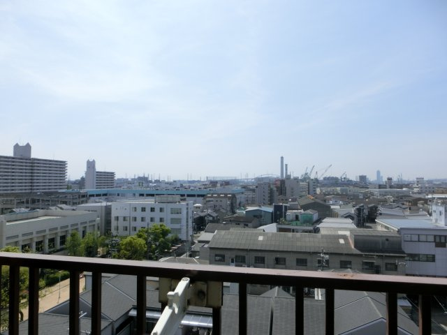 スターマンションのバルコニー