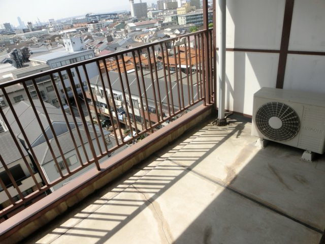 スターマンションのバルコニー