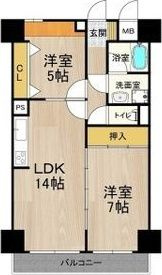 パークモダン住之江公園の間取り