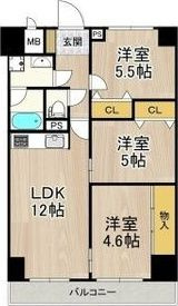 パークモダン住之江公園の間取り