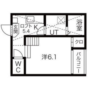 コンフォール松原町　名古屋市賃貸　仲介手数料無料の間取り