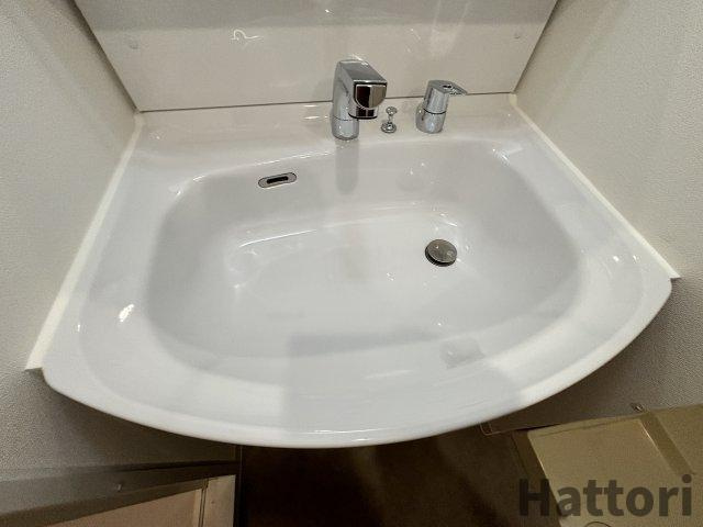 D.Clarest本庄東FJREの洗面所