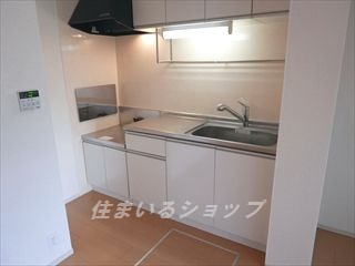 グレイス亀山のキッチン|浄水器一体型シャワー水栓