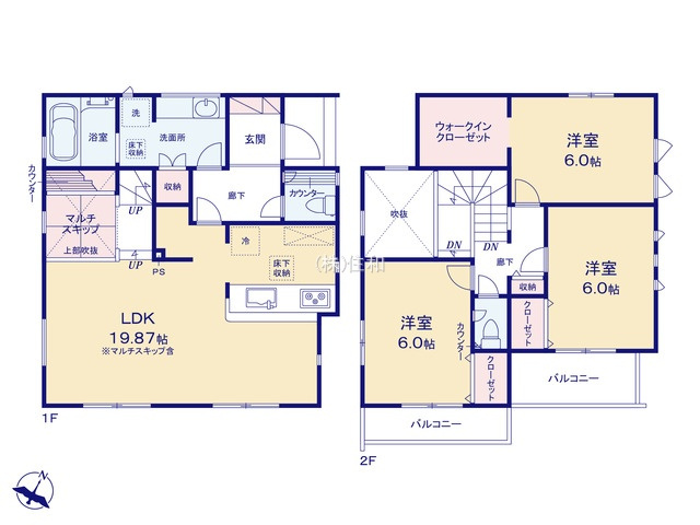 【新築分譲住宅】ふじみ野市川崎２丁目