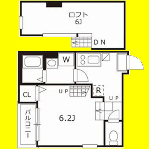 クオーレ名古屋　名古屋市賃貸　仲介手数料無料の間取り