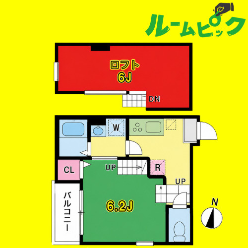 クオーレ名古屋　名古屋市賃貸　仲介手数料無料の間取り