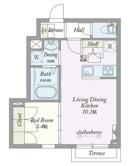 【間取り】 | ＶＩＥＬＬ