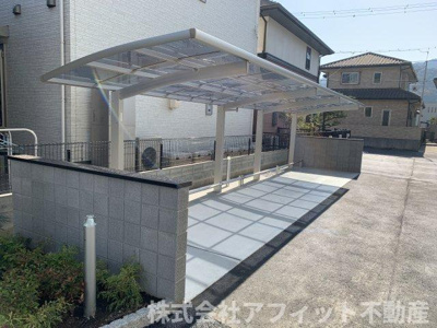 【その他共用部分】 | カサペペ | 屋根付き駐輪場