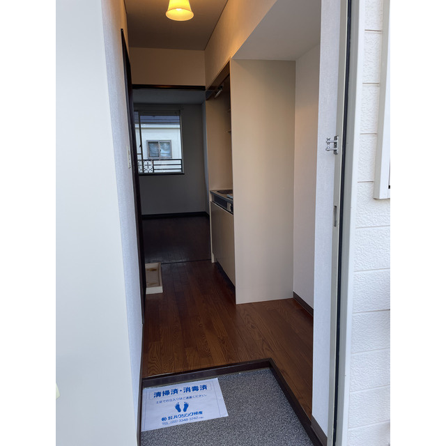 ファミールつつじヶ丘の玄関|きれいな玄関です