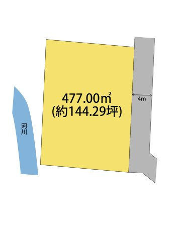 岩出市中迫・土地・127722の区画図