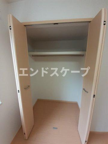 ベルソレイユⅡの収納|高崎、前橋のお部屋探しはエンドスケープまで！お客様の理想お聞かせ下さい♪
