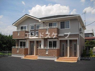 ベルソレイユⅡの外観|高崎、前橋のお部屋探しはエンドスケープまで！お客様の理想お聞かせ下さい♪
