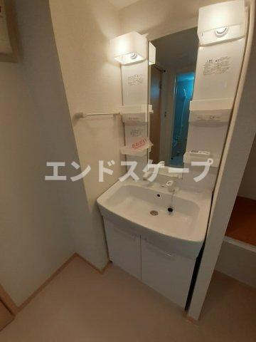 ベルソレイユⅡの洗面所|高崎、前橋のお部屋探しはエンドスケープまで！お客様の理想お聞かせ下さい♪