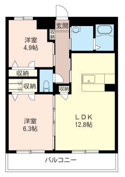 ボナールの間取り