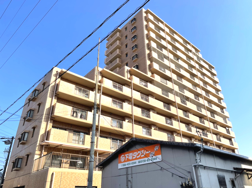 ライオンズマンション倉敷幸町の外観|外観の様子です。