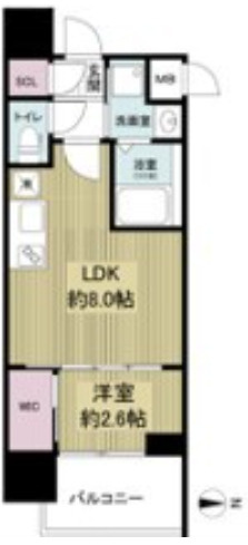 【間取り】 | セレニテ本町東リアン