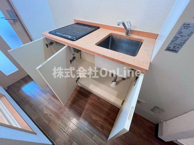 八尾市佐堂町１丁目の賃貸マンションの収納