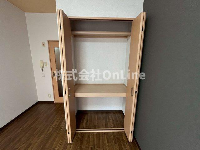 八尾市佐堂町１丁目の賃貸マンションの収納