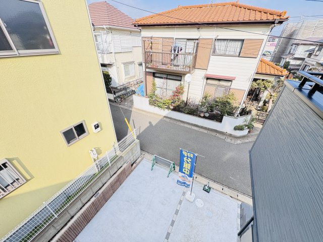 松戸市六実１丁目新築戸建の展望|バルコニーより道路側眺望
