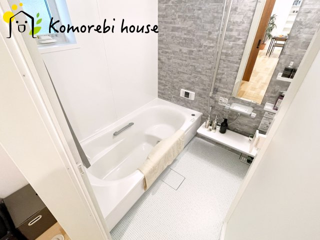 北本市本町3丁目　新築一戸建て　セレクト花水木　Aの浴室|日々の疲れを癒すお風呂付です