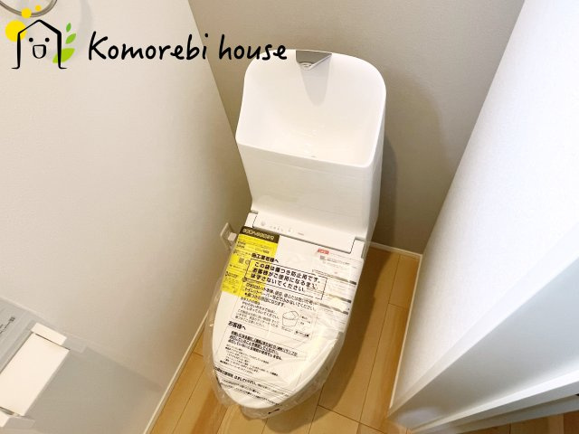 北本市本町3丁目　新築一戸建て　セレクト花水木　Aのトイレ|シンプルで使いやすいトイレです